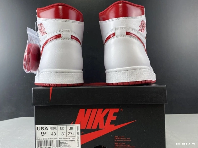 Chep Onekick 555088-103 Metallic 1 Red Air (2017) Retro Jordan 0723